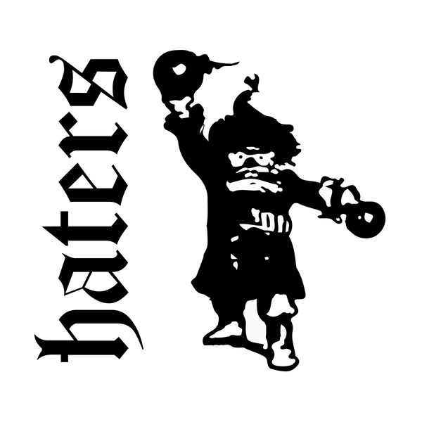 haters cafe logo